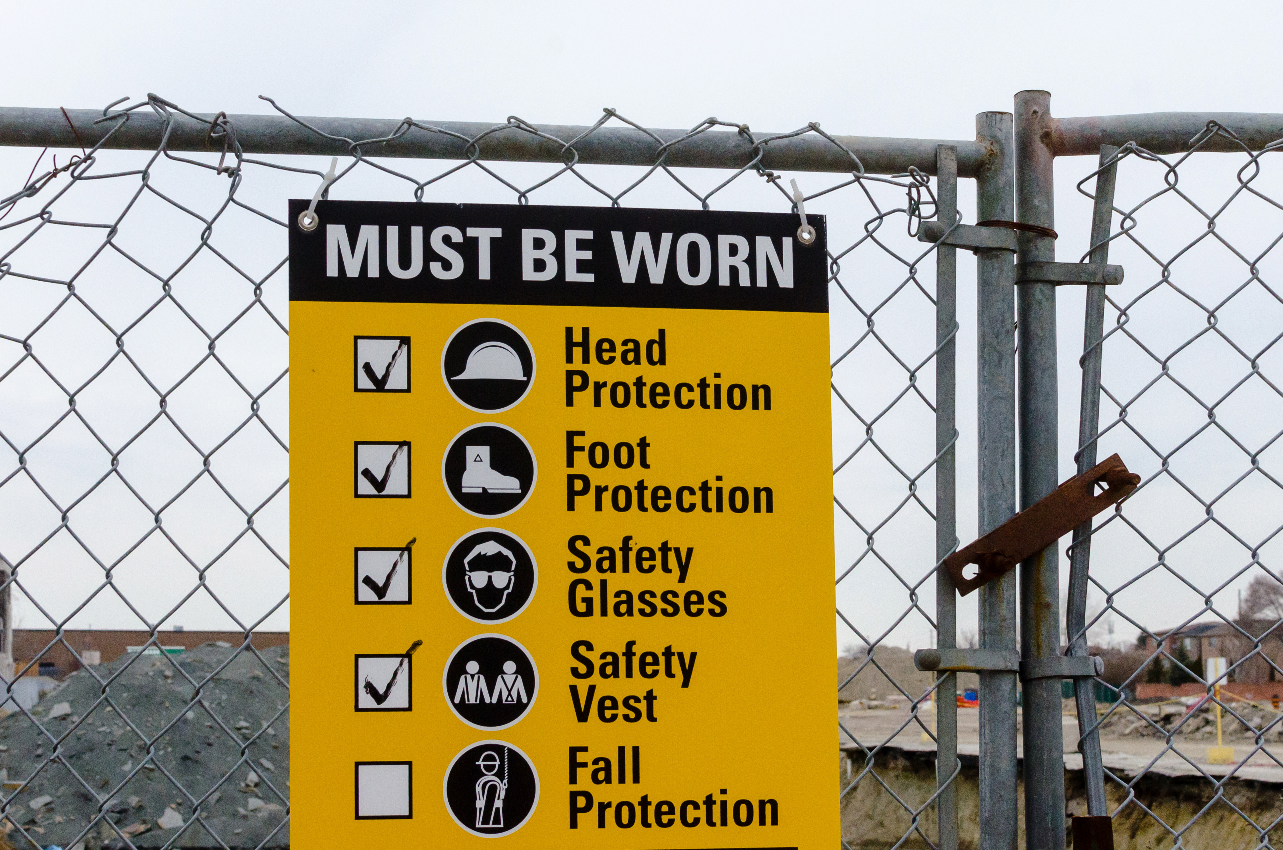 Compliance Checklist for New Construction Signage